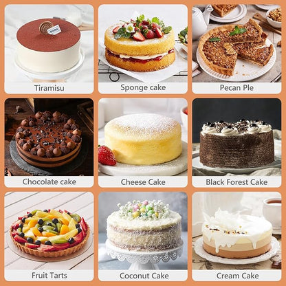 9 Inch Cake Pan, Removable Bottom & Easy Releasing, Leakproof & Nonstick Cake Baking Pan, 304 Stainless Steel Round Cake Pan, Non-Toxic & Healthy, Dishwasher Safe