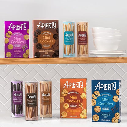 Aplenty, Chocolate Chip Mini Cookies, 8 oz