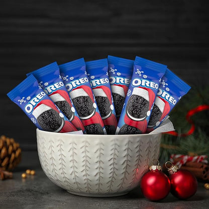 OREO Chocolate Sandwich Cookies, Holiday Cookies, 12 - 4 oz Stocking Stuffer Packs