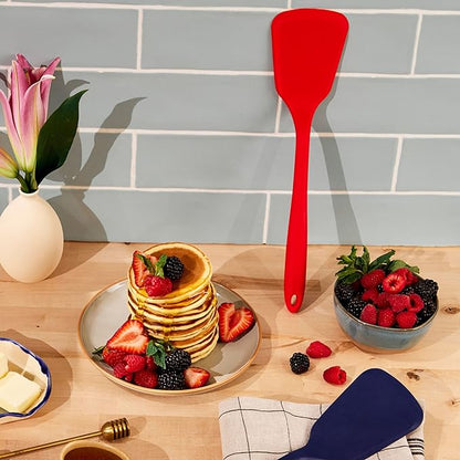 GIR: Get It Right Silicone Turner - Non-Stick Heat Resistant Silicone Spatula Turner for BBQs & Cookouts - Lifts, Flip, and Transfer Food Items - 13 Inch, Sprinkles