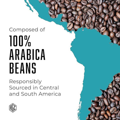 Real Good Coffee Company Medium Roast Ground Coffee - Ground Donut Coffee Flavor - Espresso & French Press Friendly - Crafted from 100% Arabica Beans - 32 Oz - Pack of 1