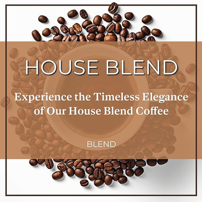 San Diego Coffee House Blend, Medium Roast, Whole Bean Coffee, 16-Ounce Bag Café en grano tostado