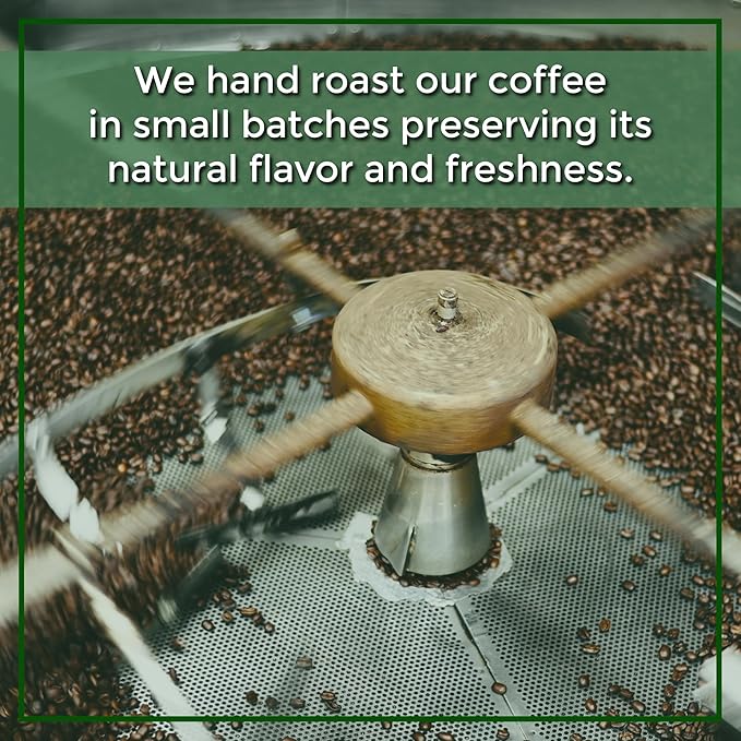 The Bean Organic Coffee Company Water Processed DECAF IL Chicco (Traditional Italian Roast), Dark Roast, Ground Coffee, 16-Ounce Bags (Pack of 2), Café Molido Tostado Orgánico descafeinado