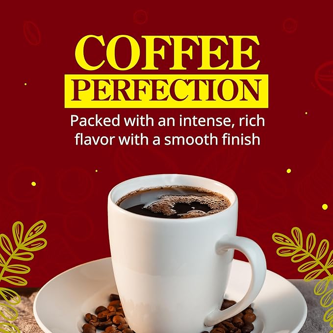 El Coquí Dark Roast Espresso Ground Coffee, Rich, Ground Coffee, Authentic Puerto Rican Style Coffee, Vacuum Sealed, Ground Espresso Beans, 6 oz (4 pack)