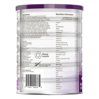 a2 Platinum® Premium Infant Formula for Babies Ages 0-12 Months, Whole Milk Powder-Based Formula with Iron, Nutritionally Complete, Made with Pure and Natural a2 Milk®, 31.7- oz Can