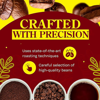 El Coquí Dark Roast Espresso Ground Coffee, Rich, Ground Coffee, Bulk Coffee, Authentic Puerto Rican Style Coffee, Vacuum Sealed, Ground Espresso Beans, 6 oz (24 pack)