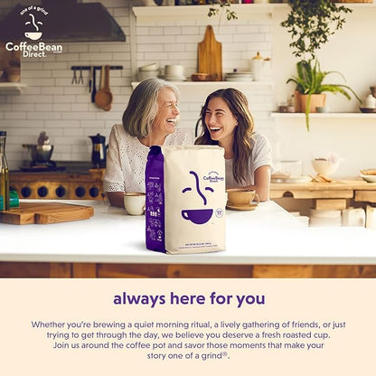 Coffee Bean Direct Eyes Wide Open, Whole Bean Coffee, Light Roast, 2.5 Pound Bag (Pack of 1)