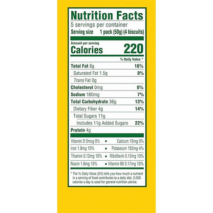 belVita Breakfast Bars Biscuits, Chocolate, 30 Total Packs, 6 Boxes (4 Biscuits Per Pack)