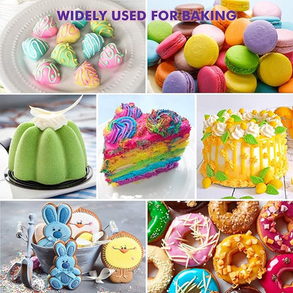 Upgraded Oil Based Food Coloring for Chocolate, 10 Colors , for Candy Melts, Nomeca Edible Food Dye for Baking Cake Decorating Cookies Icing Fondant Meringues - .35 Fl. Oz Bottles