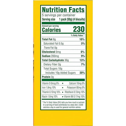 belVita Breakfast Bars Biscuits, Golden Oat, 30 Total Packs, 6 Boxes (4 Biscuits Per Pack)