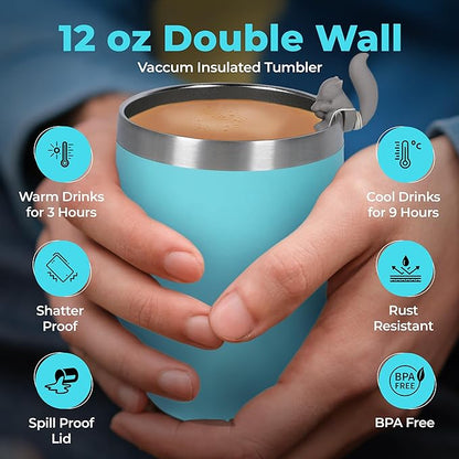 Gift Set with Kettle – 31-Piece Sampler for Tea Lovers with Insulated Mug, Gourmet Blends & Accessories (Twning Tea)