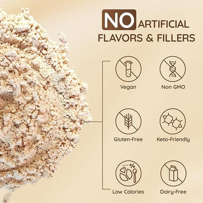 Veltracha Mushroom Coffee Creamer, Superfood Coconut Creamer Powder with 6 Adaptogenic Mushrooms - Reishi, Turkey Tail, Lions Mane, Non-Dairy Coconut Powdered Creamer for Energy & Focus & Digestion, 30 Servings