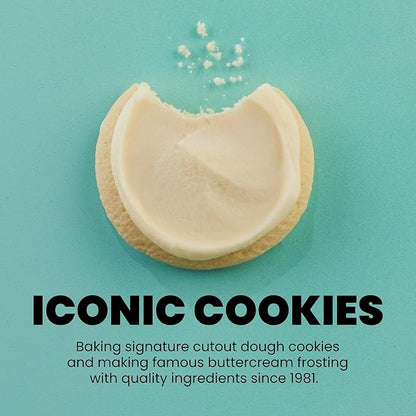 Cheryl's Cookies® Cookie Gift Box w/ 12 Assorted Cookies, Chocolate Chip, Oatmeal Raisin, Chocolate, Sugar & Buttercream Frosted Individually Wrapped, Gourmet, Handmade, Any Occasion, Family, Friends