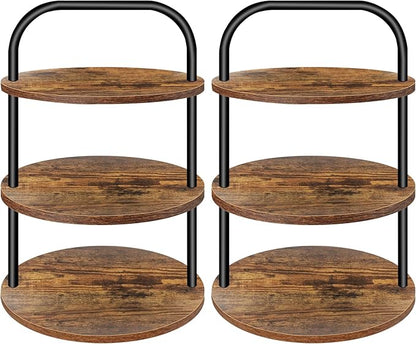 Cupcake Stand, Wooden Cupcake Stand for 100 Cupcakes 3 Tier Large Dessert Table Display Set Cupcake Tower Tiered Tray Stand Serving Tray for Party Supplies Vendor Display Farmhouse Decor