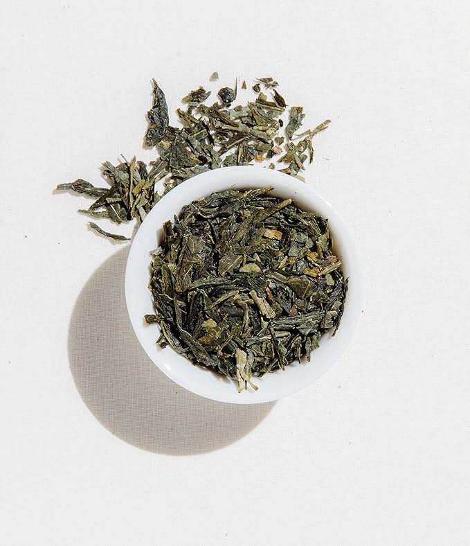 Art of Tea | Organic Sencha Green Tea Bags | 50 Eco Friendly Pyramid Tea Bag Sachets