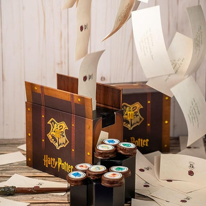 Harry Potter Acceptance Letter Explosion Box by Send A Cake – Ready to Gift, No Assembly Needed – Includes 8 Chocolate Brownies – Magical Birthday & Celebration Gift for Women, Men, Adults, Kids