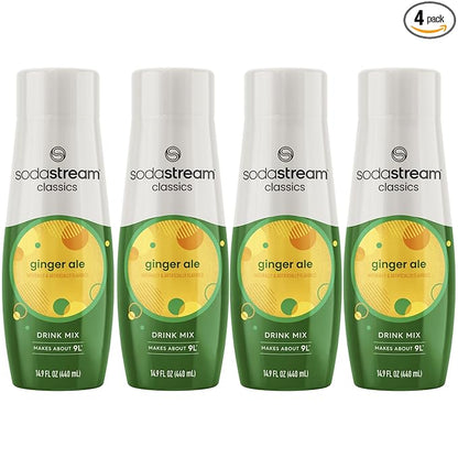 SodaStream Ginger Ale, 440ml 4-Pack