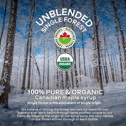 Escuminac Canadian Maple Syrup 500ml | Extra Rare Amber Grade A | Smooth & Rich Taste | Organic Gourmet Gift, Souvenir, Holiday & Birthday Treat, Thanksgiving Essentials