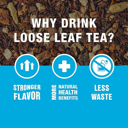 Tiesta Tea Fall Medley Dry Flight Set – Assorted Herbal, Black, Chai, and Fruit Tea Blends for Hot or Iced Brewing, Caffeine Free Loose Leaf Sampler Set with 9 Resealable Pouches