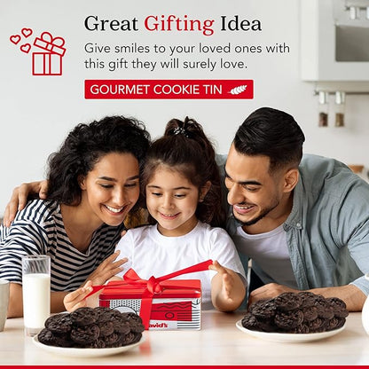 David's Cookies 2lbs Double Chocolate Chunk Fresh Baked Cookies - Handmade and Gourmet Cookies - Delectable and Made with Premium Ingredients - Cookie Gift Basket - Great Gift For All Occasions