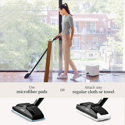 Dupray Neat Steam Cleaner with 18-Piece Kit – (Neat with the Awesome Bag) Powerful, chemical-free cleaning for floors, cars, tiles, grout, and more. *Kills 99.9% of Bacteria and Viruses