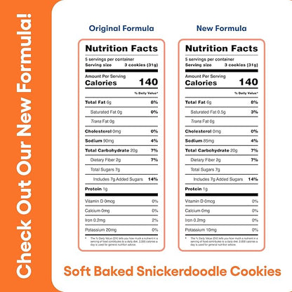Gluten Free Partake Crunchy & Soft Baked Cookies Variety Pack (Chocolate Chip, Ginger Snap, Lemon, Snickerdoodle) - Vegan - Free From the Top 9 Allergens Including Dairy, Wheat, Soy, Eggs, & Peanuts - Non GMO - Safe School & Office Snack (8 Pack, 5.5oz...