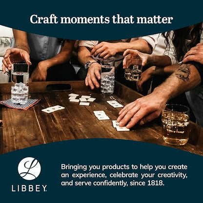 Libbey Lisbon 16-Piece Tumbler and Rocks Glass Set