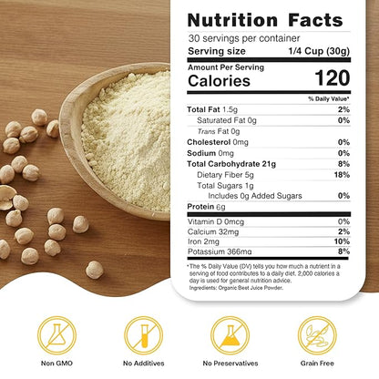 Quay Naturals Organic White Rice Flour, 2 lb, Finely Milled for Baking & Cooking - Gluten Free, Non GMO
