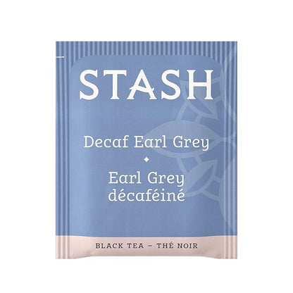 Stash Tea Decaf Earl Grey Black Tea - Decaf, Non-GMO Project Verified Premium Tea with No Artificial Ingredients, 18 Count (Pack of 6) - 108 Bags Total