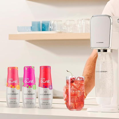 SodaStream Bubly Burst Cherry Lemonade Drink Mix (440ml, Pack of 4)