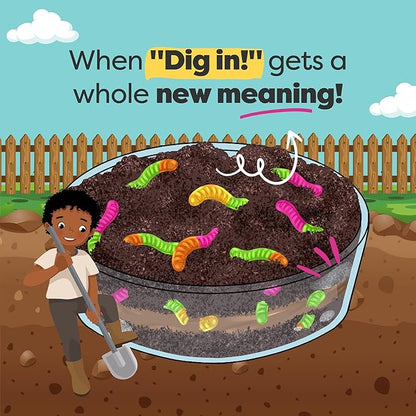 BAKETIVITY Dirt Pie Kids Baking Kit | Delicious Chocolate Cake Kids Baking Set for Girls & Boys | Baking Set for Kids with Pre-Measured Ingredients | Perfect Family Gifts for Cooking Lovers Ages 6-12
