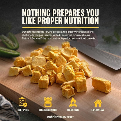 Freeze-Dried Mangoes – #10 Can | 25-Year Shelf Life | Emergency Food Storage & Snacking
