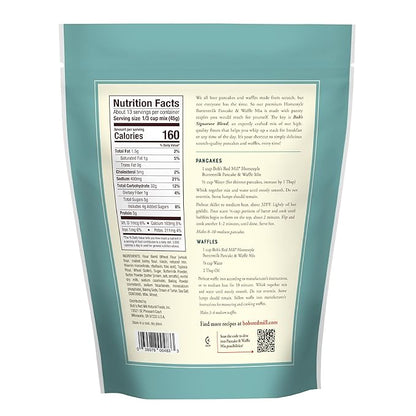 Bob's Red Mill Signature Buttermilk Pancake Mix, 20oz (Pack of 1)- Just Add Water, Makes 32-40 Pancakes per Bag