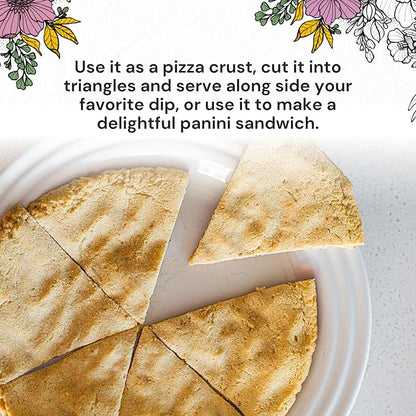 eat G.A.N.G.S.T.E.R. Vegan Pizza Crust & Flatbread Mix, Allergy-Friendly Baking Mix, Grain-Free, No Dairy, Nuts, Gluten, Dairy, For Paleo & AIP Diets, Delicious Crusts or Make Panini Sandwiches