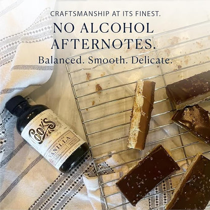 Cook's, Alcohol Free Pure Vanilla, for Cooking, Baking, Desserts, Madagascar Pure Vanilla, 4oz
