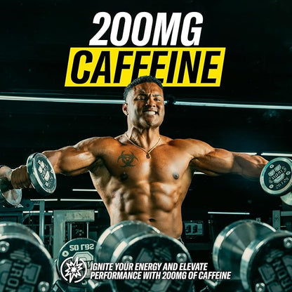 Cellucor C4 Performance Energy Drink | JOLLY RANCHER Peach | Zero Sugar Carbonated Preworkout Energy | 200mg Caffeine with Beta Alanine | 16 Fl Oz (24 Pack)
