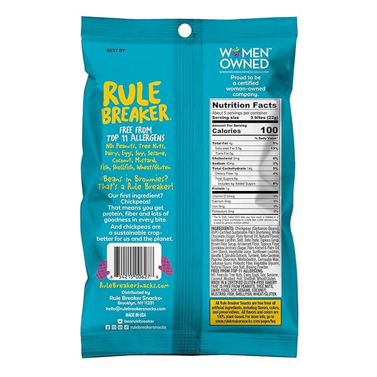 Rule Breaker Vegan & Gluten-Free Cookies | Birthday Cake Bites | Plant-Based, Dairy, Nut, Soy, Allergen Free, Kosher | Soft-Baked School Snacks for Kids and Adults (Pack of 12)