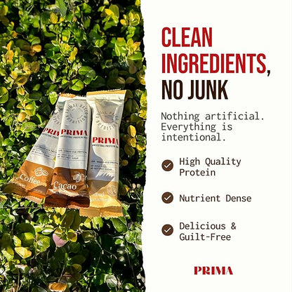 PRIMA ANCESTRAL PROTEIN BAR Grass Fed Protein Bars, 7 Pack – Animal-Based Protein Bar with Beef Tallow, Raw Honey, Seed Oil Free, Low Carb, Gluten-Free – Healthy, Energy Snacks for Clean Lifestyle (7 Pack, Variety Pack)