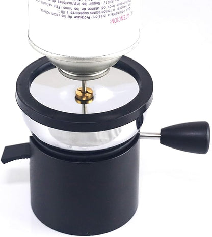 BLUEFIRE Butane Mini Burner for Tabletop Coffee Siphon Syphon/w Furnace Stand and Assembly Rack Ceramic Windproof Torch Head Portable Cooking Stove Espresso Maker Chafing Soup Tureens Fondue