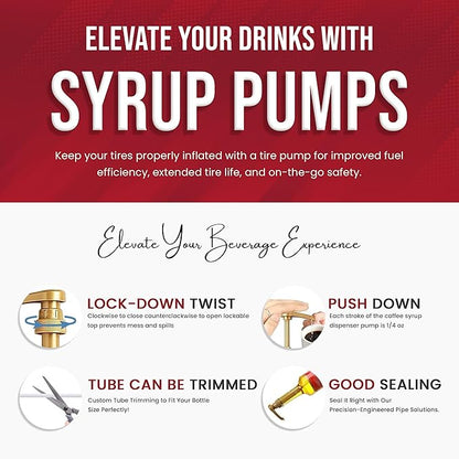 Summer Variety Syrup 6 Pack - Chocolate Macadamia Nut, Pineapple, Coconut, Mango, Guava & Passion Fruit Syrups For Coffee,Italian Soda, Lattes, Frappes With 6 Jimoco Pump Dispensers