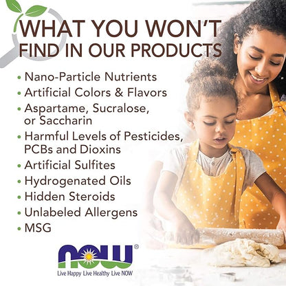 NOW Foods, Certified Organic Maple Syrup, Grade A Dark Color, Certified Non-GMO, Pure, Robust Taste, 64-Ounce