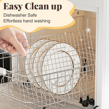 Cooling Racks for Cooking and Baking - 2 PCS 10" x 15" Grid Wire Baking Rack for Oven Cooking, Baking, Grilling, Roasting -Dishwasher Safe Bacon Rack- Fits Jelly Roll Cookie Sheet Pan