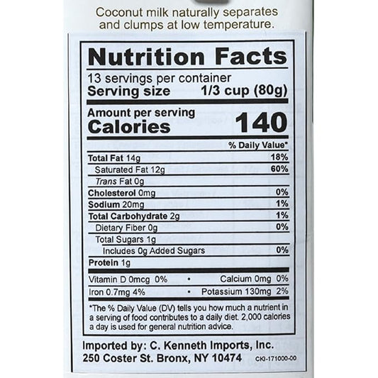 Praohom Coconut Milk 33.84 Fl Oz - Plant Based, Dairy Free Milk Alternative - Pure and Rich Thai Coconut Milk - No Added Sugar - Ideal for Cooking and Baking (1 Liter (Pack of 6))