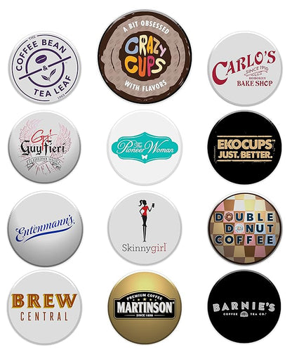 Perfect Samplers Dark Roast Coffee Pods Variety Pack, Dark Roast Coffee Pods for Keurig K Cups Machines, Coffee Sampler 80 Count