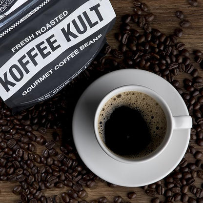 Koffee Kult Road Dog Dark Roast Coffee Beans (whole bean, 32oz)
