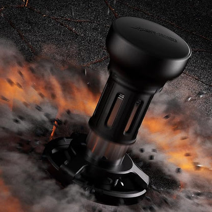 MHW-3BOMBER Espresso Tamper, 58mm-Spring-Loaded Coffee Tamper with Sound Feedback, Barista 58mm Tamper for Breville, Tamper for Espresso Machine, Flat Base YU Series, T6162F-OS
