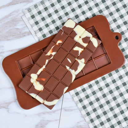 Protein Bar Molds, Energy Bar Molds 3 Pack Break Apart Silicone Chocolate Candy Molds, Non-Stick, BPA Free, Reusable for Homemade Snacks, Gifts