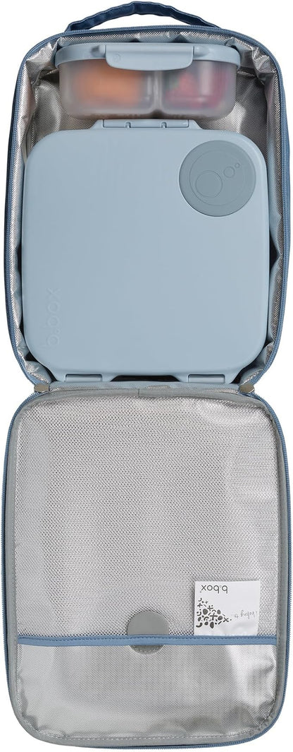 b.box Snack Containers for Kids, Toddler Snack Box Container, Reusable Small Bento Box for Lunch, School & Travel, Leak Proof, BPA free, Dishwasher Safe, Ages 4 months+ (Chill Out, 12oz capacity)