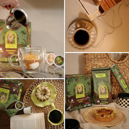 Dios Mio Coffee by Sofia Vergara, Medium Roast, K-Cup Pods, 44 Count, (2 Boxes of 22 K-Cup Pods)