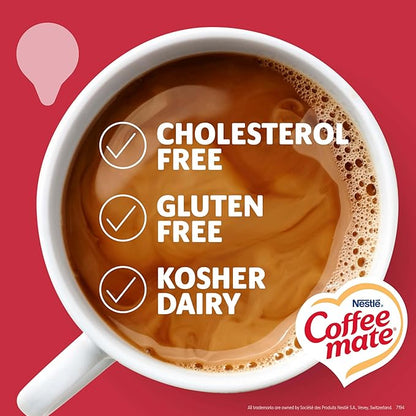 Nestle Coffee mate Coffee Creamer, Peppermint Mocha, Liquid Creamer Singles, Non Dairy, No Refrigeration, 0.375 fl oz Tubs (Pack of 200)